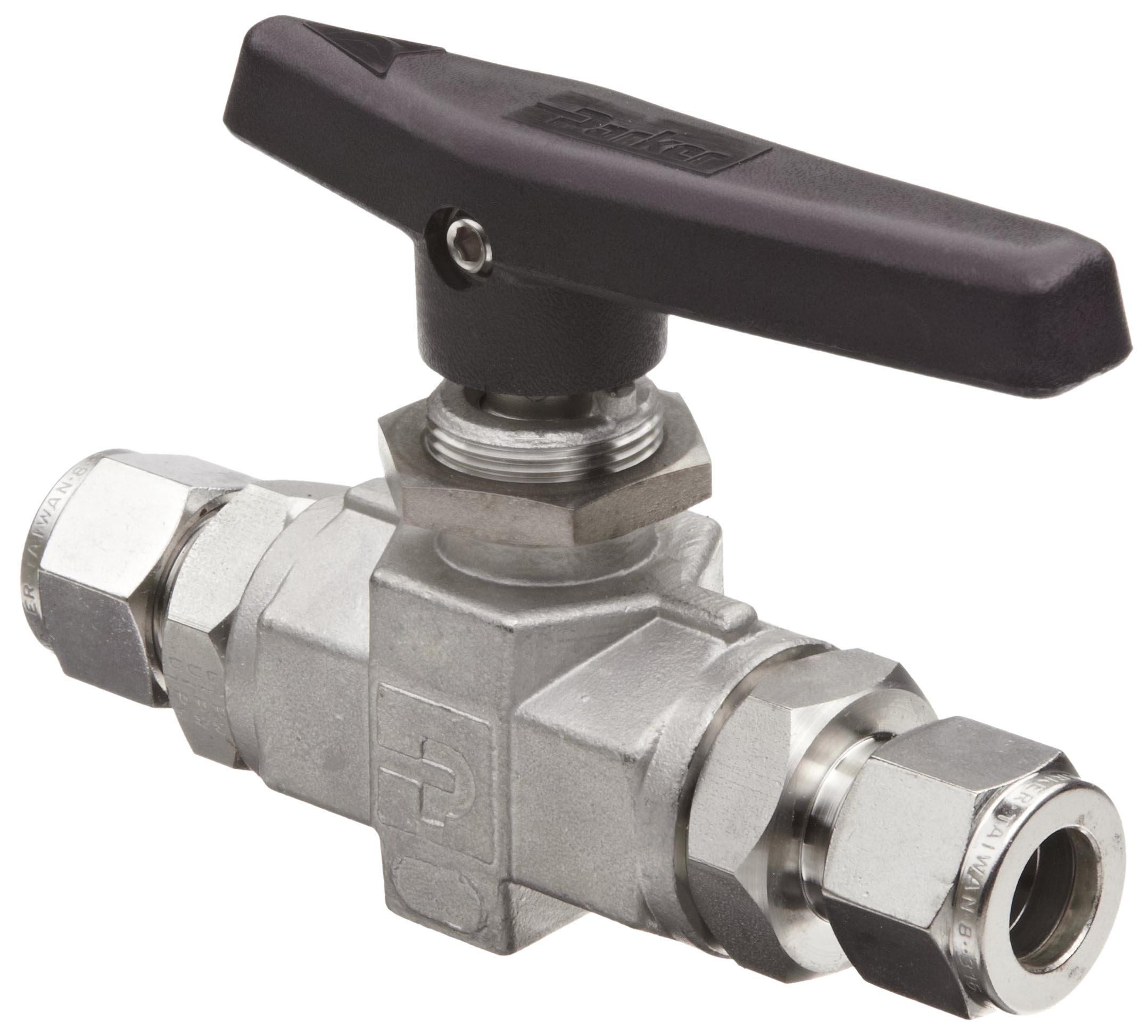 Amazon.com: Parker 4A-B6LJ2-SSP Ball Valve B Series 1/4 A-Lok
